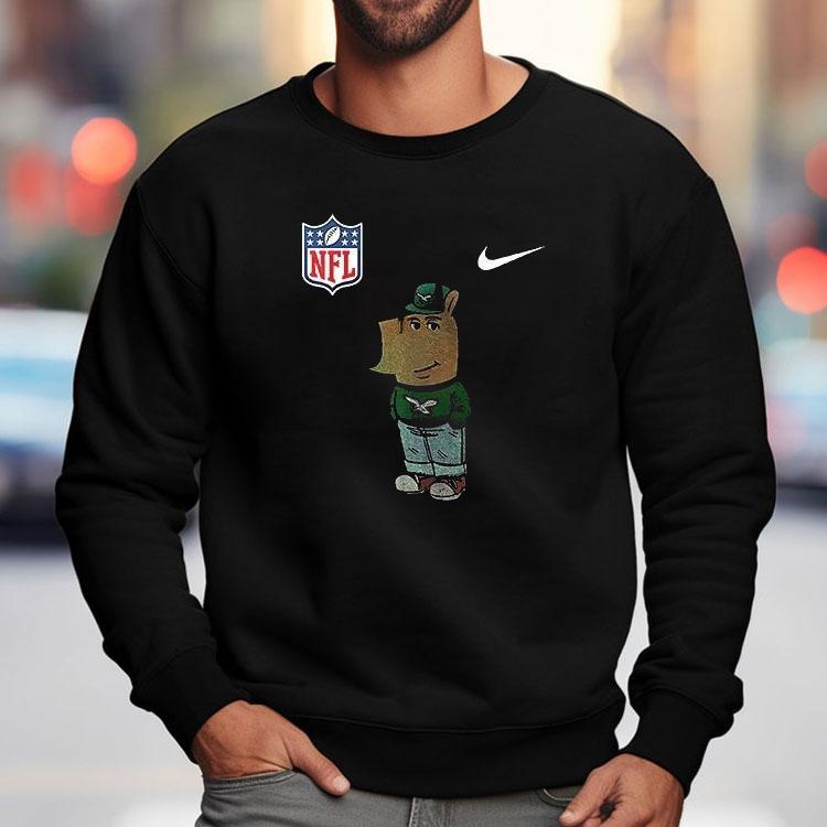Philadelphia Eagles X Chill Guy Shirt Philadelphia Eagles X Chill Guy Shirt