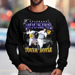 Rockies Brenton Doyle And Ezequiel Tovar Gold Glove Sweatshirt