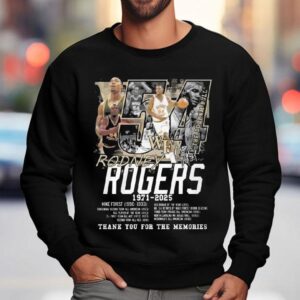 Rodney Rogers The Durham Bull Signature Thank You For The Memories Sweatshirt