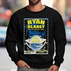 Ryan Blaney Racing Team Phoenix Raceway, Avondale Shirt 3 Ryan Blaney Racing Team Phoenix Raceway Avondale Sweatshirt