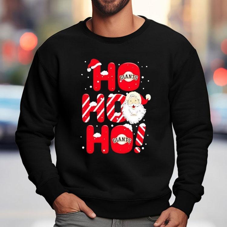 Santa Claus San Francisco Giants Ho Ho Ho Merry Christmas 2025 Shirt Santa Claus San Francisco Giants Ho Ho Ho Merry Christmas 2025 Shirt