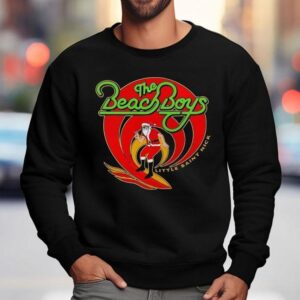 Santa Claus Surf The Beach Boys Little Saint Nick Shirt 3 Santa Claus Surf The Beach Boys Little Saint Nick Sweatshirt