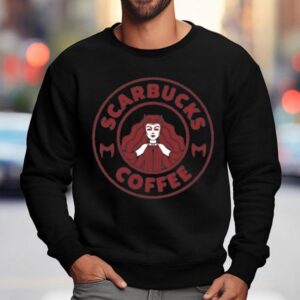 Scarbucks Coffee Scarlet Witch Logo Sweatshirt