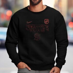 Seattle Kraken X Stranger Things Logo Shirt 3 Seattle Kraken X Stranger Things Logo Sweatshirt