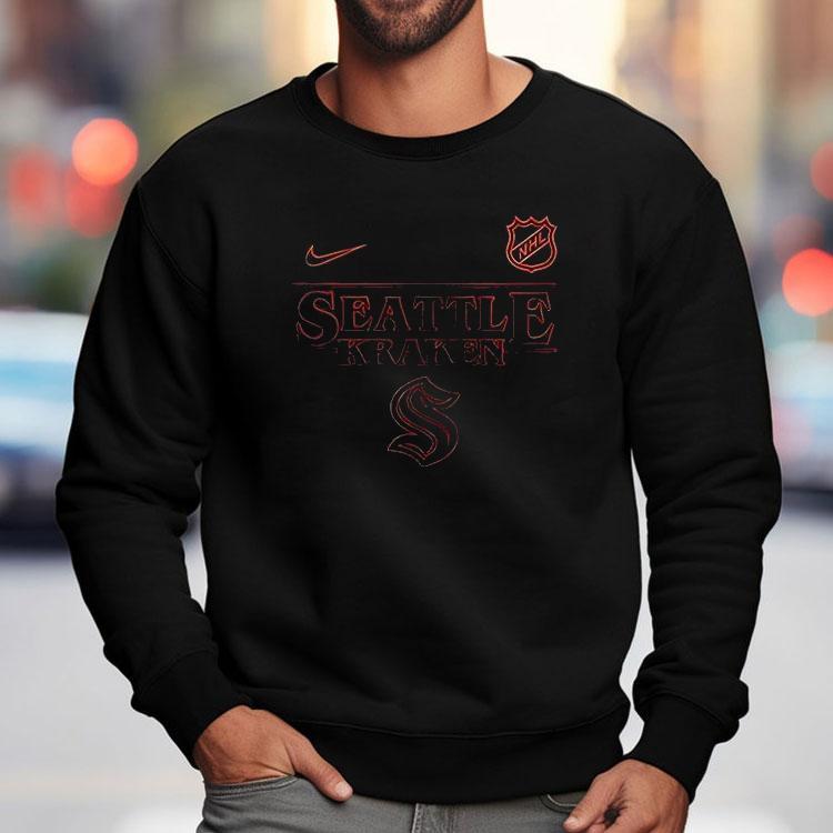 Seattle Kraken X Stranger Things Logo Shirt Seattle Kraken X Stranger Things Logo Shirt