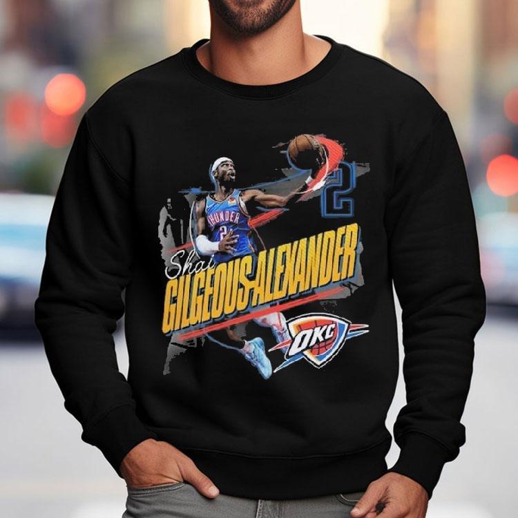 Shai Gilgeous-alexander Oklahoma City Thunder Legacy Shirt Shai Gilgeous-alexander Oklahoma City Thunder Legacy Shirt