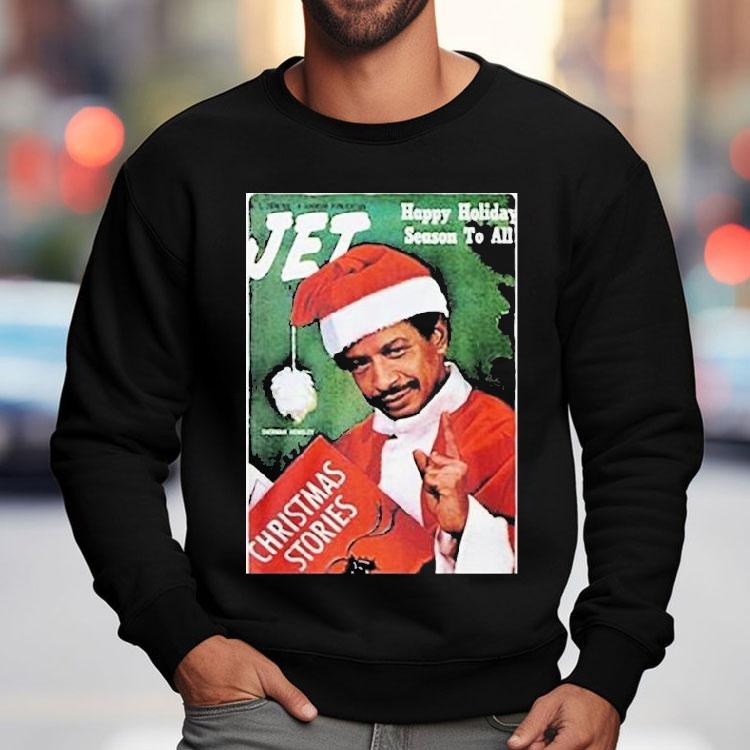 Sherman Hemsley Happy Holiday Season To All Santa Claus Christmas Shirt Sherman Hemsley Happy Holiday Season To All Santa Claus Christmas Shirt