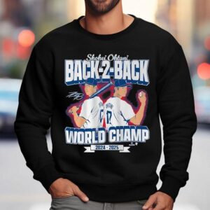 Shohei Ohtani Back To Back World Champs Sweatshirt