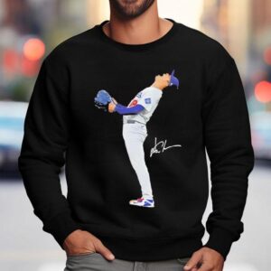 Shohei Ohtani Shout Loudly Baseball Signature Sweatshirt