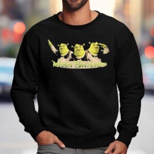 Shrek X Adolf Hitler Mein Swampf Sweatshirt