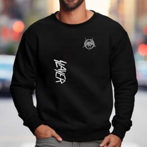 Slayer Angel Of Death Skull Logo Sweatshirt