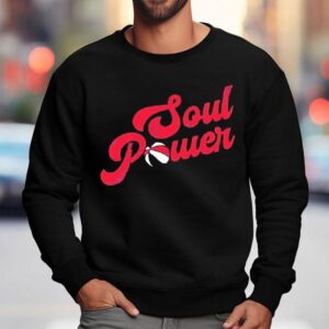 Soul Power Basketball Logo Sweatshirt