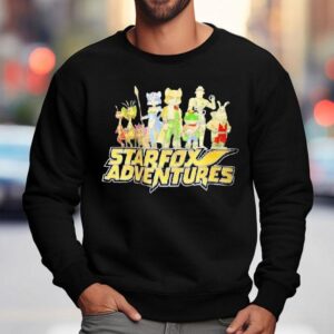 Star Fox Adventures Characters Shirt 3 Star Fox Adventures Characters Sweatshirt