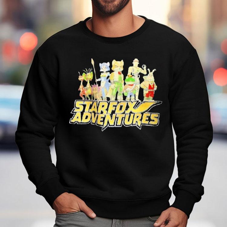 Star Fox Adventures Characters Shirt Star Fox Adventures Characters Shirt
