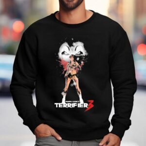 Terrifier Stand Your Ground Eyes Merry Christmas Sweatshirt