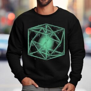 Tesseract Glow In The Dark Sweatshirt