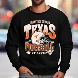 Texas Longhorns Football Hook Em Horns Ut Austin Sweatshirt