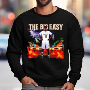 The Big Easy Derik Queen New Orleans Pelicans Features Sweatshirt
