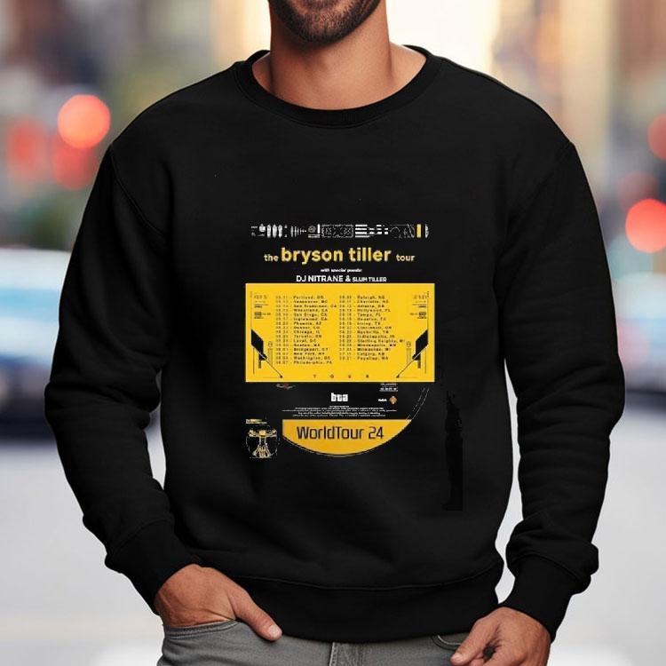 The Bryson Tiller Tour 2024 Shirt The Bryson Tiller Tour 2024 Shirt