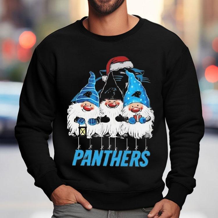 The Gnomes X Carolina Panthers Merry Christmas 2025 Shirt The Gnomes X Carolina Panthers Merry Christmas 2025 Shirt