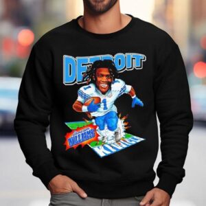 The Jameson Williams Detroit Lions Player Collection Shirt 3 The Jameson Williams Detroit Lions Player Collection Sweatshirt