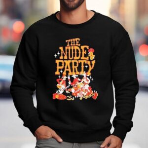 The Nude Party Happy Halloween Sweatshirt