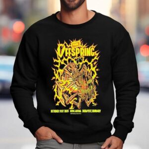 The Offspring October In Budapest Hungary Tour Sweatshirt