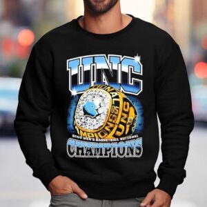 Unc Men's 2005 Basketball National Champions Shirt 3 Unc Men S Basketball National Champions Sweatshirt