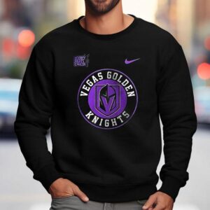 Vegas Golden Knights Hockey Fights Cancer Logo Shirt 3 Vegas Golden Knights Hockey Fights Cancer Logo Sweatshirt