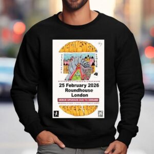 Wednesday Roundhouse London Feb Sweatshirt