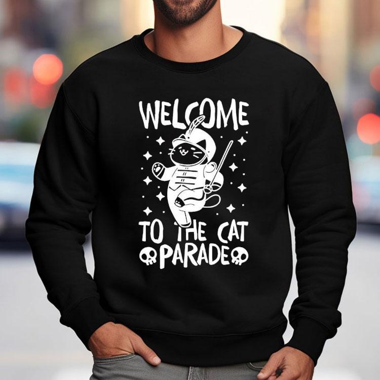Welcome To The Cat Parade Skull Head Shirt Welcome To The Cat Parade Skull Head Shirt