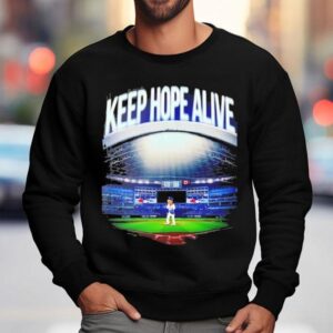 Yoshi Keep Hope Alive Los Angeles Dodgers Sweatshirt