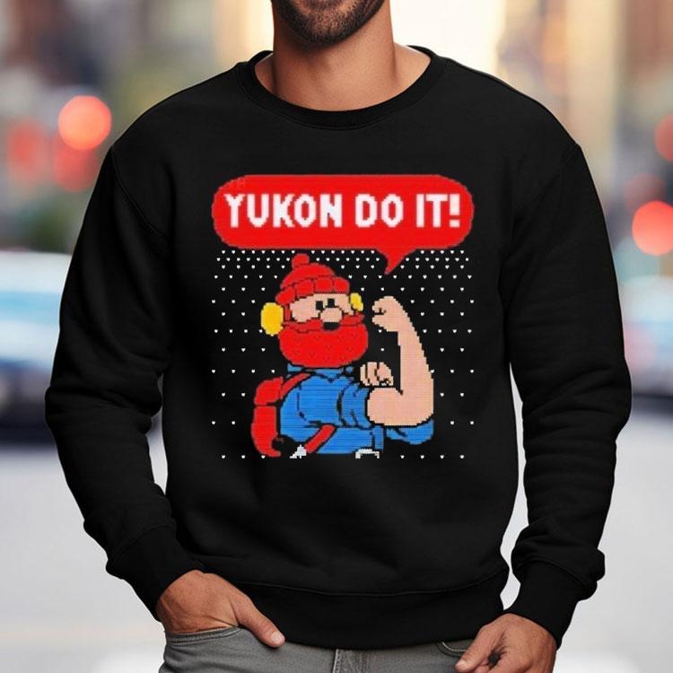 Yukon Cornelius Rudolph The Red Nosed Reindeer X Rosie The Riveter Yukon Do It Shirt Yukon Cornelius Rudolph The Red Nosed Reindeer X Rosie The Riveter Yukon Do It Shirt