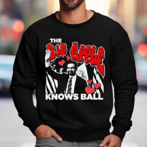 Zohran Mamdani New York City And The Big Apple Knows Ball Sweatshirt