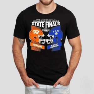 Football Class A Khsaa Uk Healthcare Sports Medicine State Finals Raceland Vs Kentucky Country Day Helmets Tshirt