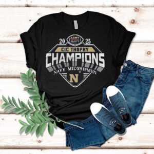 2025 Navy Midshipmen Cic Champions Trophy Shirt