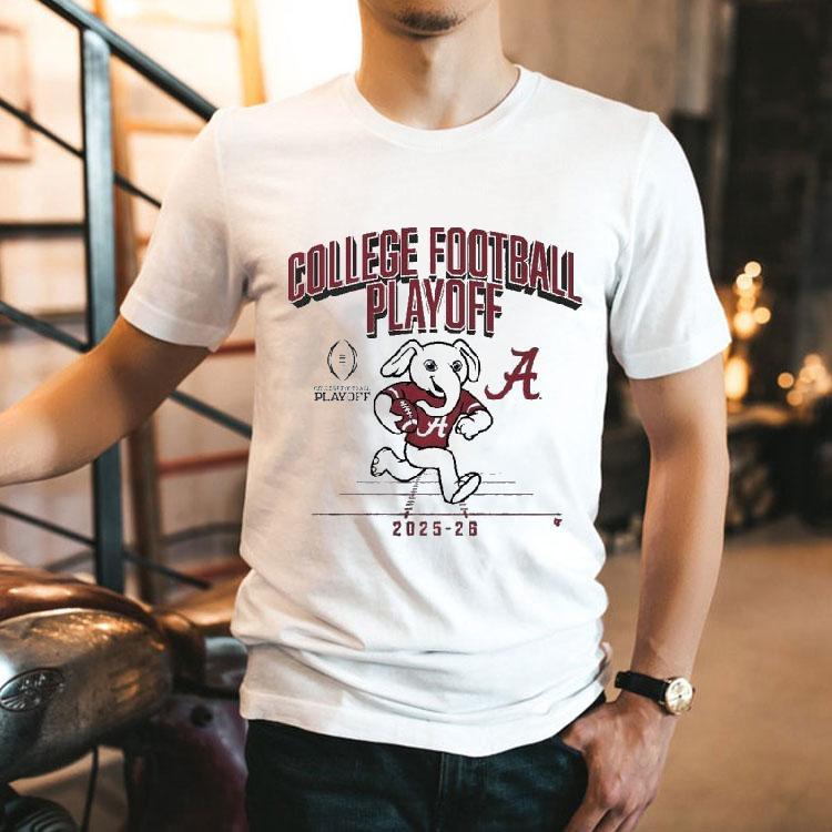 Alabama Crimson Tide 2025-2026 College Football Playoff Mascot Shirt 2 Alabama Crimson Tide College Football Playoff Masco Tshirt