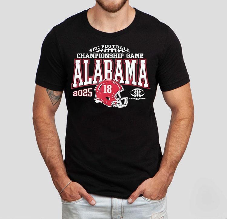 Alabama Crimson Tide Sec Football Championship Game 2025 Shirt 4 Alabama Crimson Tide Sec Football Championship Game Tshirt
