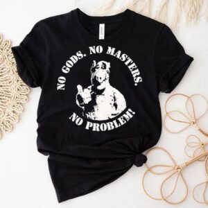 Alf Thumb Up Acrylic Pig No Gods No Masters No Problem Tshirt