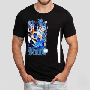Amon-ra St Brown Detroit Lions Football Player Graphic Shirt