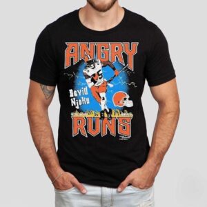 Angry Runs David Njoku Cleveland Browns Good Morning Football Nfl Shirt