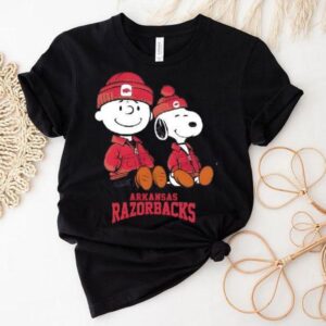 Arkansas Razorbacks X Snoopy And Charlie Brown Shirt Arkansas Razorbacks X Snoopy And Charlie Brown Shirt