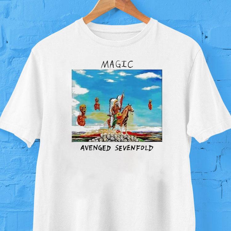 Avenged Sevenfold Magic Native Skulls Skeletons Shirt 2 Avenged Sevenfold Magic Native Skulls Skeletons Tshirt