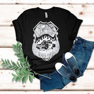 Bad Cop Bad Cop Badge Graphic Shirt Bad Cop Bad Cop Badge Graphic Shirt