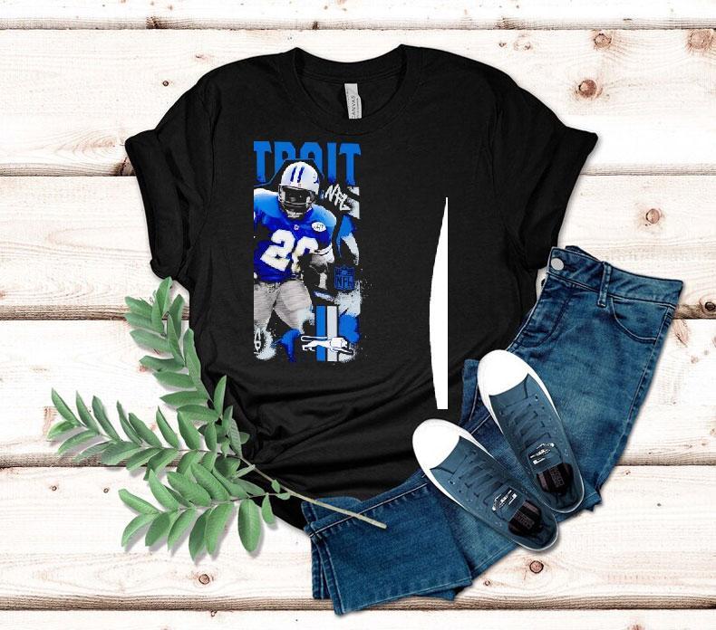 Barry Sanders Detroit Lions Football Nfl Shirt 4 Barry Sanders Detroit Lions Football Nfl Tshirt
