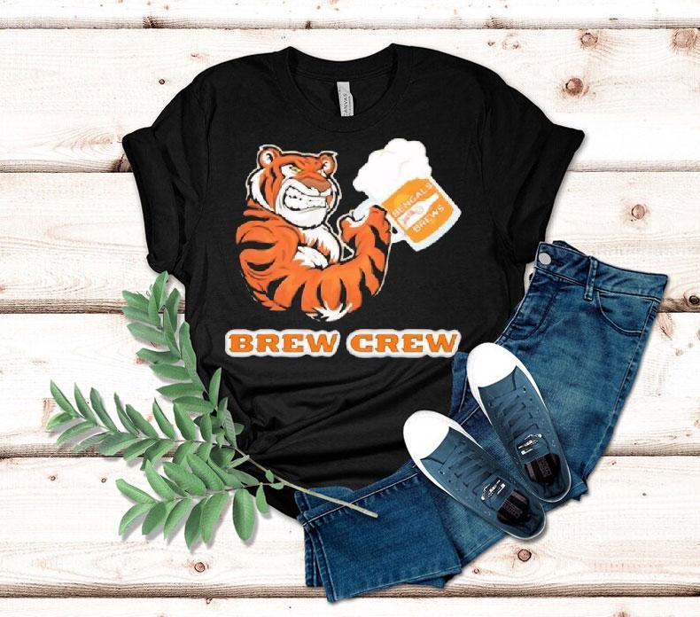 Bengals Brews Tiger Beer And Brew Crew Shirt 4 Bengals Brews Tiger Beer And Brew Crew Tshirt