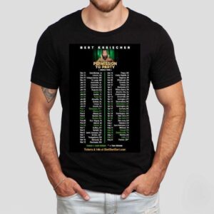 Bert Kreischer World Tour 2026 Shirt
