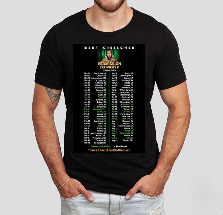 Bert Kreischer World Tour 2026 Shirt 4 Bert Kreischer World Tour Tshirt