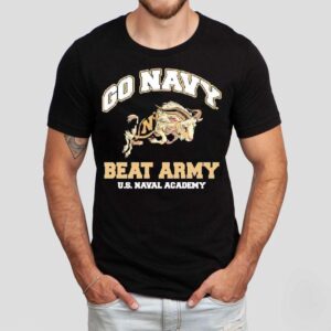 Bill The Goat X U.s. Naval Academy Go Navy Beat Army Shirt