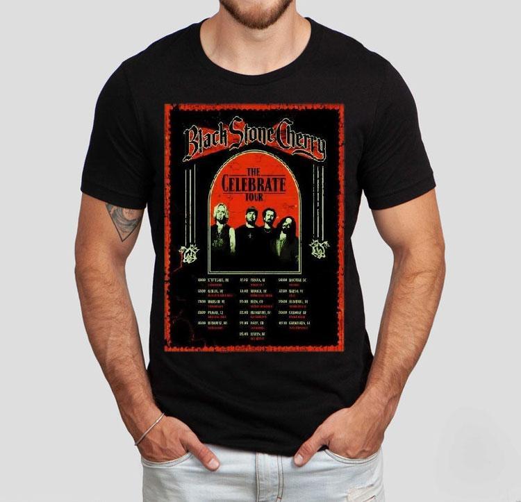 Black Stone Cherry 2026 The Celebrate Tour Shirt 4 Black Stone Cherry The Celebrate Tour Tshirt